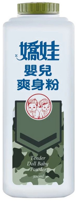 嬌生 嬰兒爽身粉, 300g, 1個