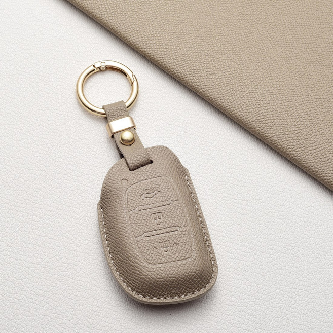 현대 손주름 디자인 스마트키 커버 포터2 일렉트릭 전기차 LPG 모델 투싼 IX 액센트 아반떼 등 다양한 차량 호환, 현대 X3 타입(3버튼), 에토프그레이