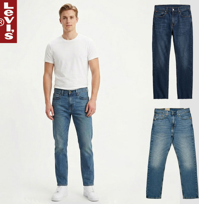 국내매장판 리바이스 502 남성 청바지 테이퍼드 워싱 진 Levi's 레귤러 핏