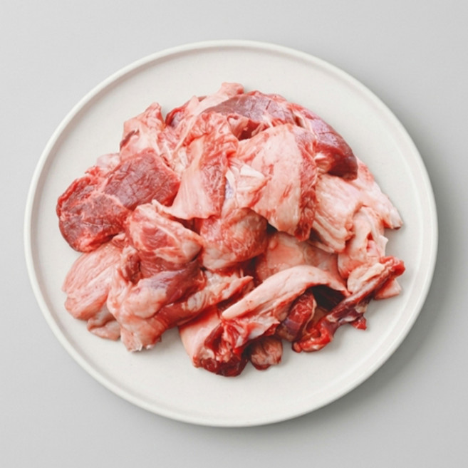 쫄깃 한우 스지 1kg 소힘줄 도가니
