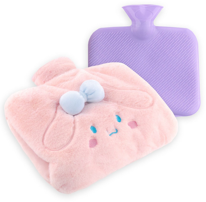 생활양식 토끼 보온물주머니 온수팩, 1개, 핑크