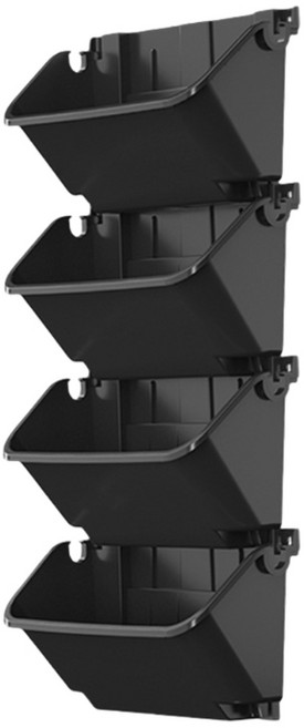 자동 급수 수직 벽 화분 실내 야외 공간 절약 정원 세트