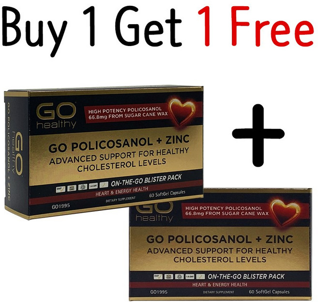 고헬씨 폴리코사놀 66.8mg + 아연 60 소프트갤 1 + 1, 1개, 60정