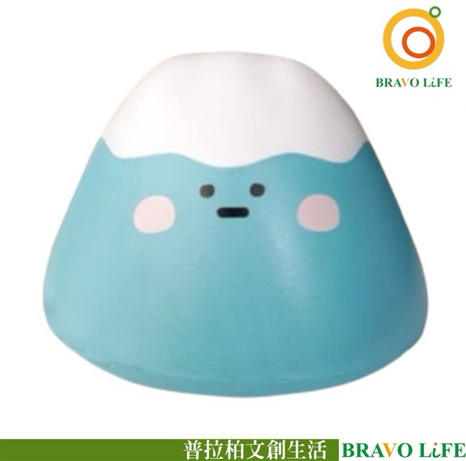 小呸角 捏捏樂 小山慢回彈 紓壓解壓神器, 1個, 透明