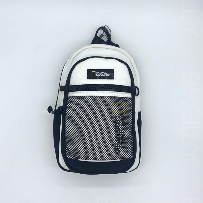 내셔널지오그래픽 시즌신상 파치경량 3.5L 슬링백 크로스백 가방 (화이트)
