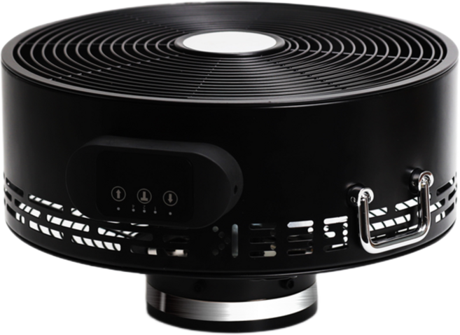 Geek 히텁팬 2세대 V2 캠핑 난로 공기 순환 난로팬, 히텁팬 2  블랙에디션