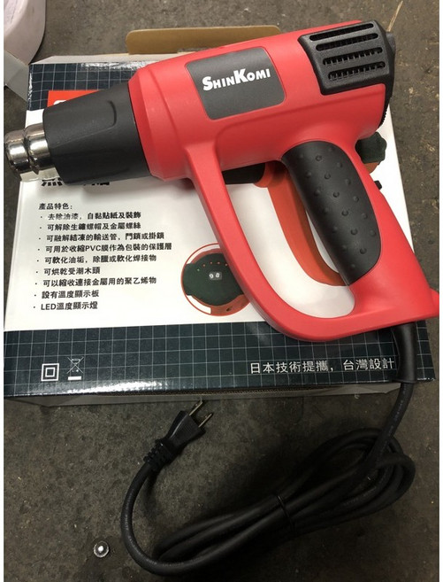 SHIN KOMI 熱風槍 SK-HGI300 簡易款, 1個, 含稅價