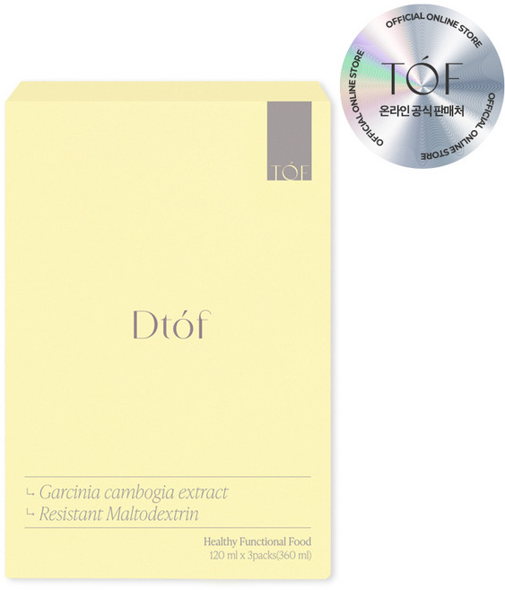 [본사공식몰] 6차완판!! 디투오브 레몬맛 체지방컷 클린주스 혈당케어 변비해결, 1박스, 360ml