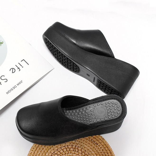 그레미 여성용 막힘지압 상굽 슬리퍼