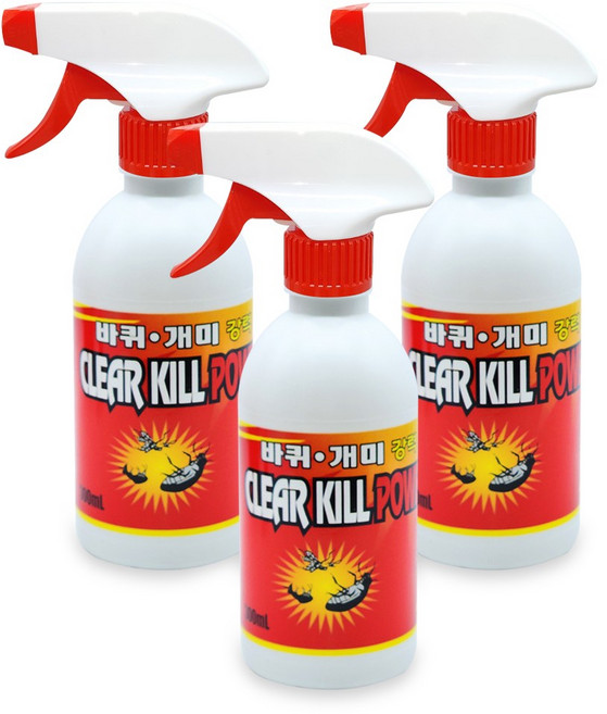 세븐메디컬 클리어킬 파워 골드 바퀴벌레 강력 스프레이형 퇴치제
