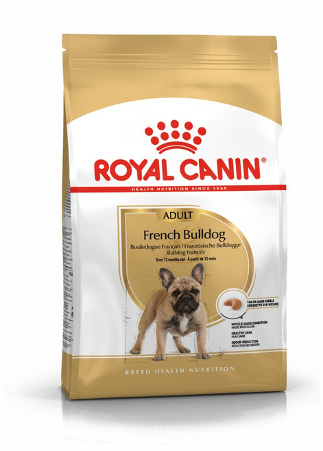 成犬專用乾糧, 1個, 皇家 法國鬥牛 3公斤, 3kg, 混合口味
