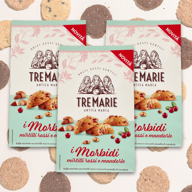 트레마리 소프트 비스킷 크랜베리 아몬드, 3개, 300g