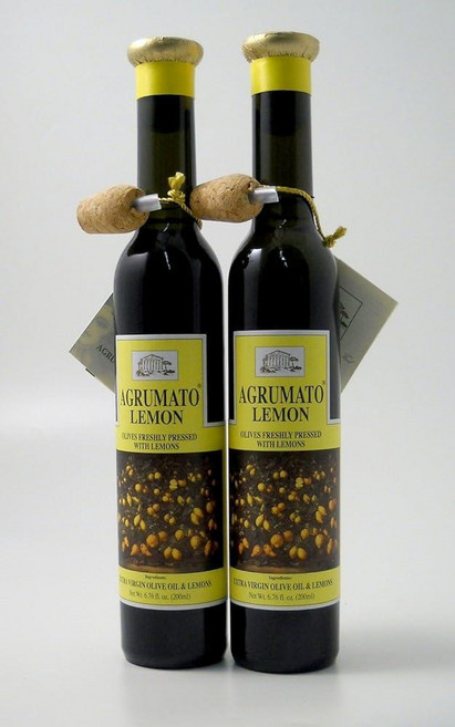 Agrumato 레몬 엑스트라 버진 올리브 오일 (2개 세트), Agrumato 레몬 엑스트라 버진 올리브 오일 ,2개, 200ml