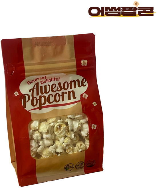 어썸팝콘 클래식솔트 / NON-GMO 수제, 3개, 70g