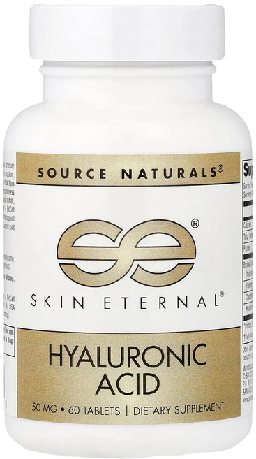 소스내추럴스 Skin Eternal 히알루론산 50mg 60정, 60 개, 1개 - 쿠팡