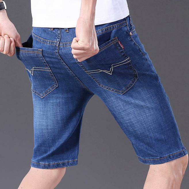 Levi's 牛仔短褲 男 彈力復古寬鬆直筒五分褲