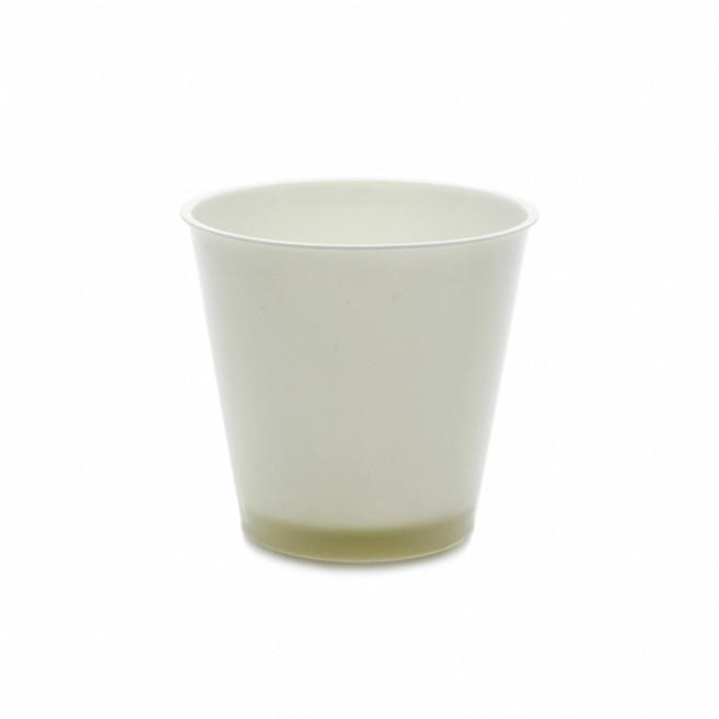 大圓杯 25入 外帶杯 PP杯 耐高溫130°C 布丁杯, 1個, 米白色_1串25入