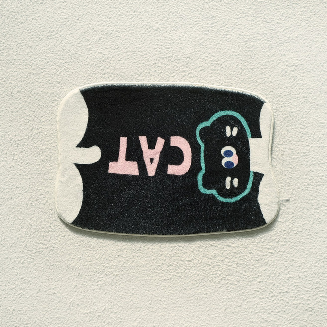 캐쥬얼 폭신한 애니멀 침실 현관 욕실 발매트 포인트 러그, 고양이