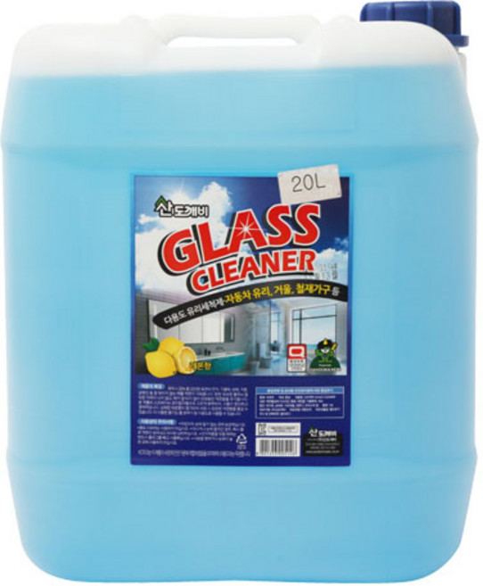 산도깨비 유리 세정제, 2개, 20L