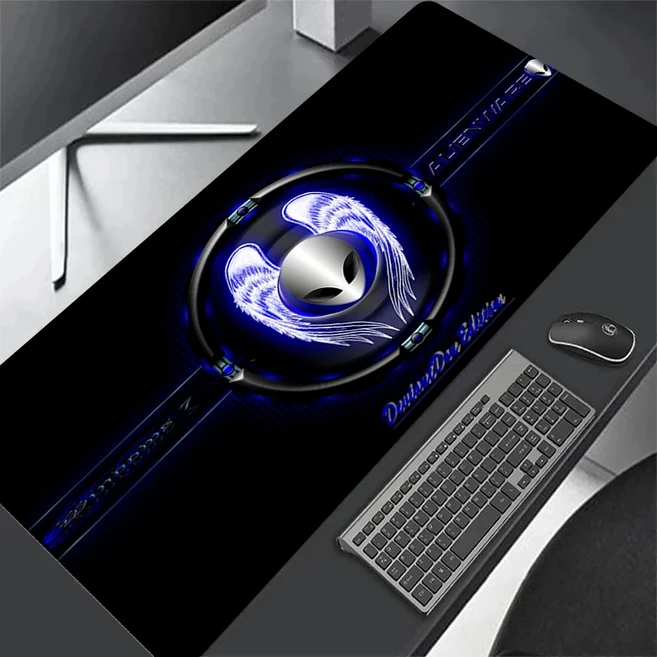 90x40cm 에일리언웨어 마우스패드 천연 고무 미끄럼 방지 베이스 테이블 매트 XXL 대형 컴퓨터 키보드 카, 08 400x700x3mm, 06 KY-0000689