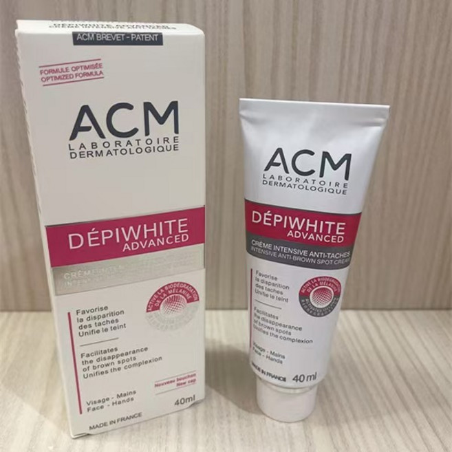 (2개입) ACM 화이트닝 & 스팟 페이딩 크림 40ml - 피부톤을 밝게 하고 잡티와 여드름 흉터를 옅게 해줍니다., 2개