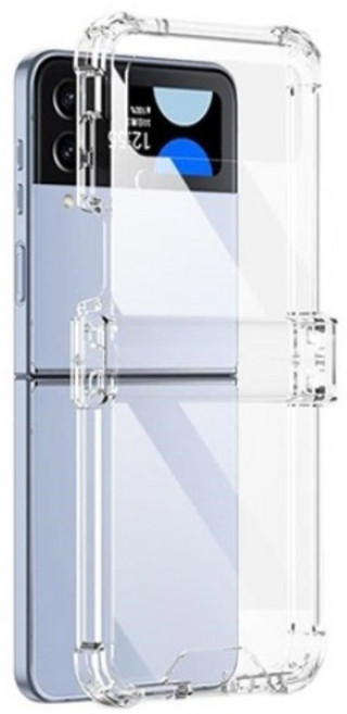 이케미 심플 클리어 힌지커버 에어룸 젤하드 케이스