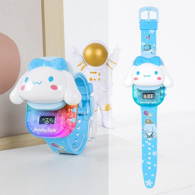 산리오 손목시계 반짝이 멜로디 빛나는시계 쿠로미 시나모롤 마이멜로디