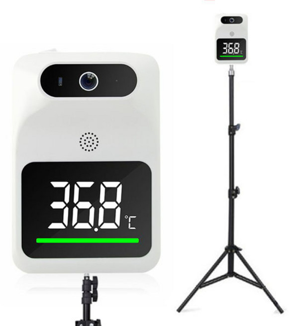 (쿠팡특가+2M삼각대증정)봄앤 1초 B153 무선온도감지기/비접촉비대면 발열측정기/한글음성, 온도감지기B153, 1개