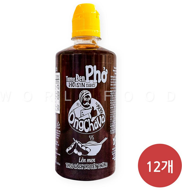 베트남 옹차바 호이신소스 해선장 박스 Ongchava tuong den pho BOX, 12개, 480g