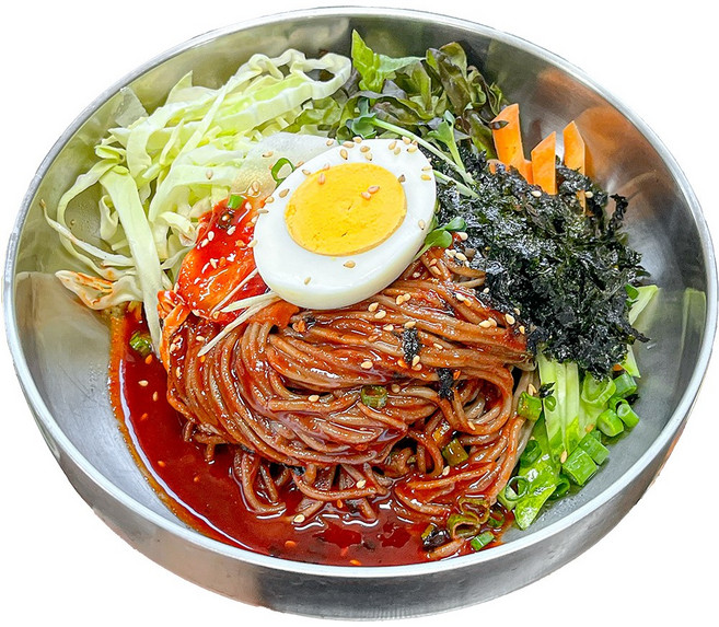 30년 장인 대용량 비빔막국수, 12개, 217g