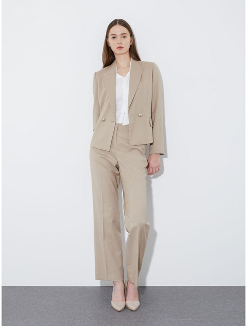 [여성/올리비아로렌] 더블 여밈의 숏 셋업 자켓 VOCGA4S2331