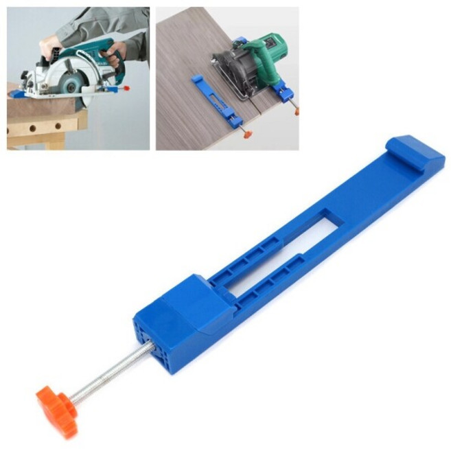 아이베란다 원형톱 클램핑 가이드 직선 컷팅 조기대 지그, 1개