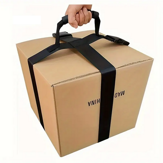 튼튼한 나일론 손잡이 스트랩 박스 운반 리프팅 벨트, 1