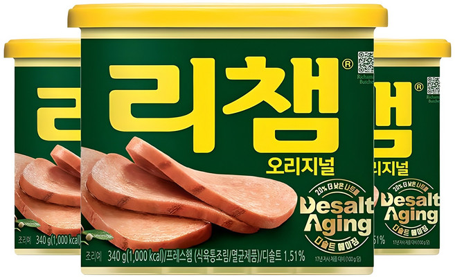 리챔 오리지널, 340g, 3개
