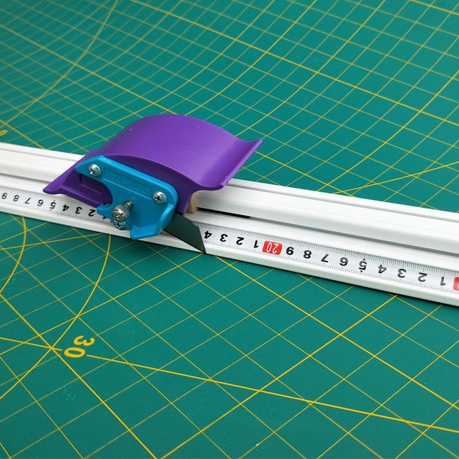 커팅 레일 시트지 절단 커터기 재단기 컷팅기 종이 가이드 칼날 절단척 50cm, 절단척 130cm