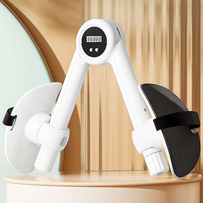 [KC인증/자동카운트] 디원리빙 남녀공용 케겔운동기구 요실금 완화 골반저근 강화 건전지형 홈트용, 화이트