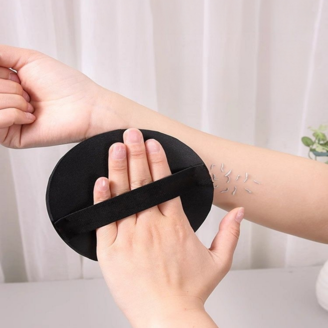 트리초 요술 때수건 때타올 때밀이, 블랙, 1개입, 1개