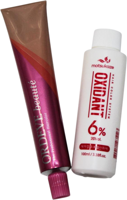 ( 주말/총알배송 ) 밀본 보떼염색약/크리스탈+정품올리브100ml산화제포함, 1개, b8-NB뉴트럴브라운