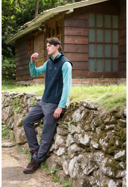 衣力美 男防風保暖透氣背心 Polartec Wind Pro