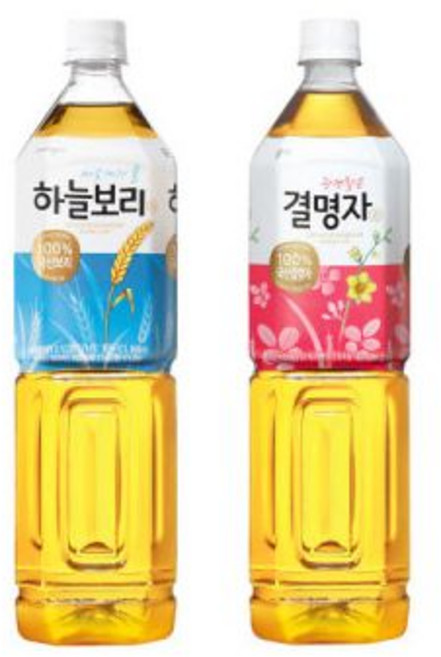 웅진식품 1.5L 하늘보리 6개+결명자 6개 총 12개