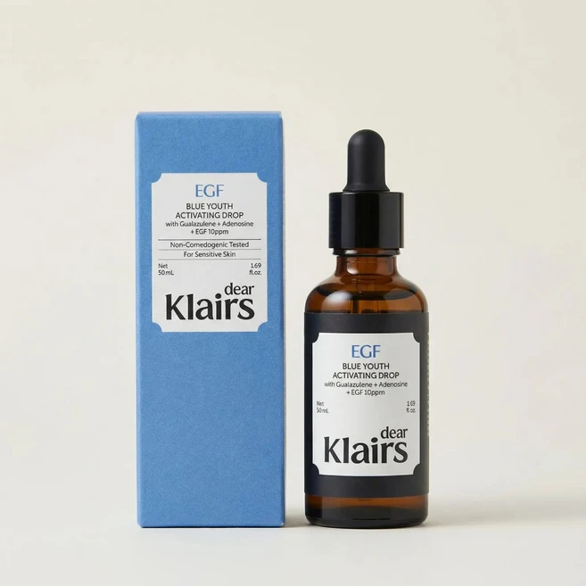 클레어스 EGF 앰플 미드나잇 블루 유스 액티베이팅 드롭, 50ml, 1개 - 쿠팡