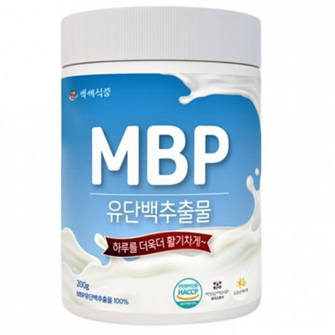 고순도 MBP 유단백추출물 뼈건강 분말 HACCP 인증, 1개, 200g