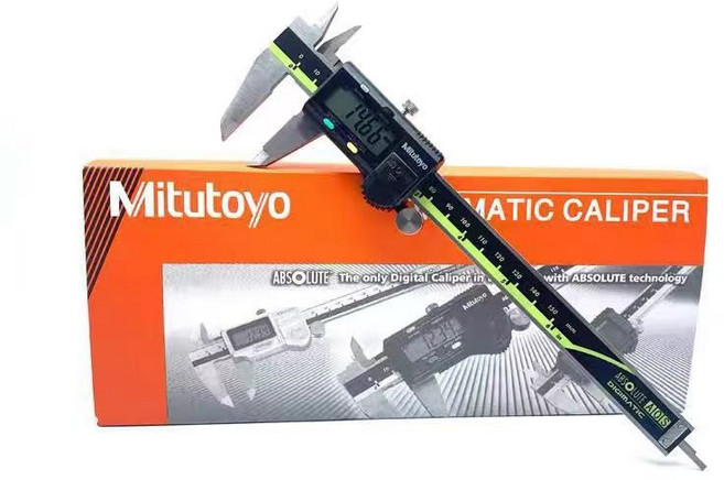 Mitutoyo 버니어캘리퍼스 미쓰도요 디지털 300mm 디지털 캘리퍼스표준형, 0-300mm, 1개