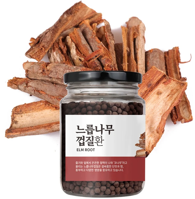 느릅나무껍질환 250g 유근피환 케이스 증정, 1개 - 쿠팡