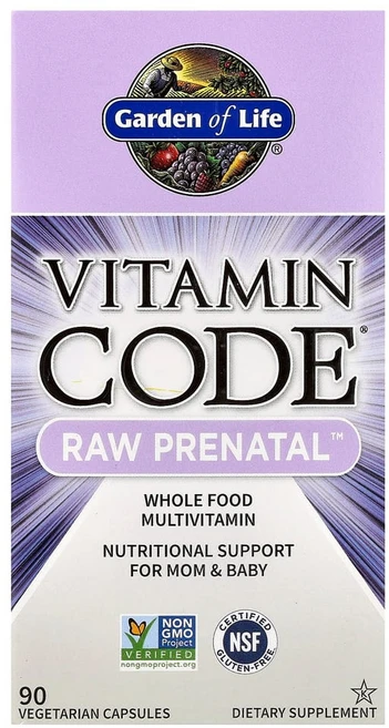 가든오브라이프 비타민 코드 로우 프리나탈 베지테리안 캡슐, 90개입 × 1개, 1개, 90정 - 쿠팡
