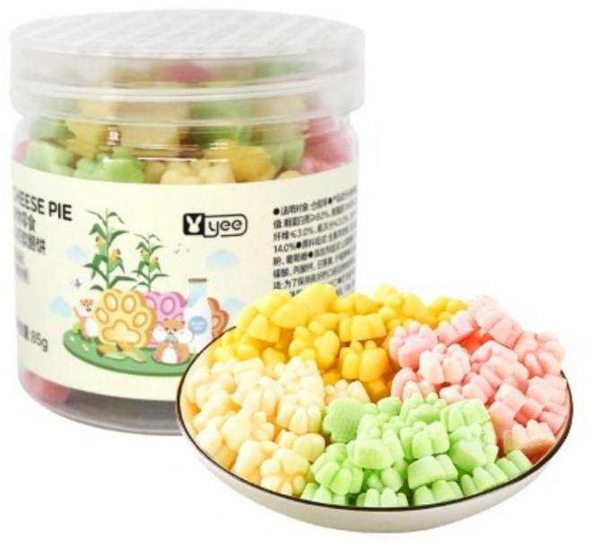 YEE 햄스터용 산양유 치즈케이크, 1개, 85g