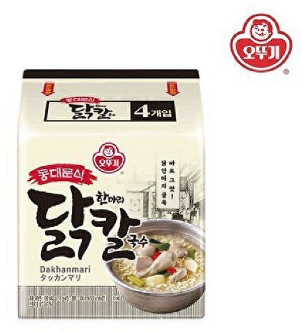 오뚜기 동대문식 닭한마리 칼국수 (115g), 115g, 8개