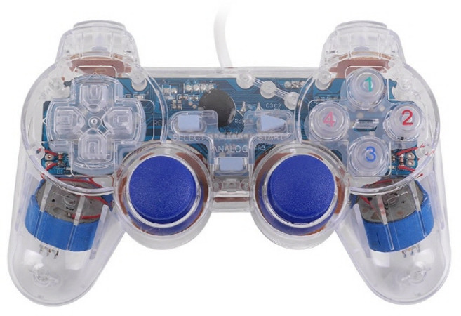 Coms USB 조이패드 게임패드 조이스틱 진동모드 BT346, 1개