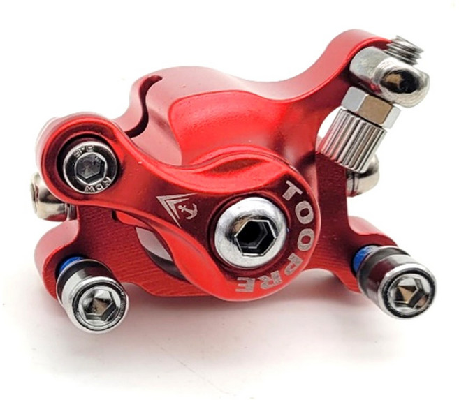 전동 전기 킥보드 퀵보드 스쿠터 자전거 브레이크 캘리퍼, 1개, 레드, TOOPRE 캘리퍼 우측용