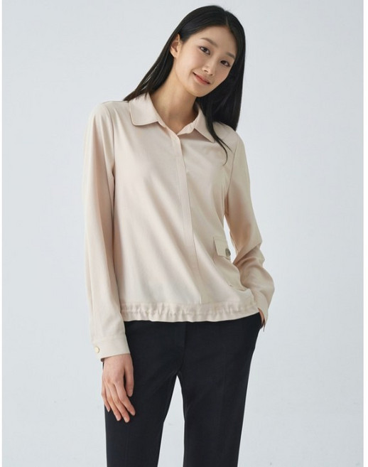 지센/기간할인 여성 져지 셔츠형 티셔츠 LFTSO202 색상2종